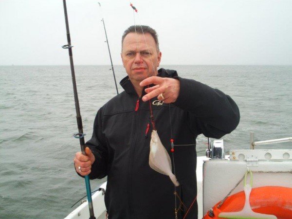 Vissen op de Oosterschelde, met huurboot, Dixhoorn