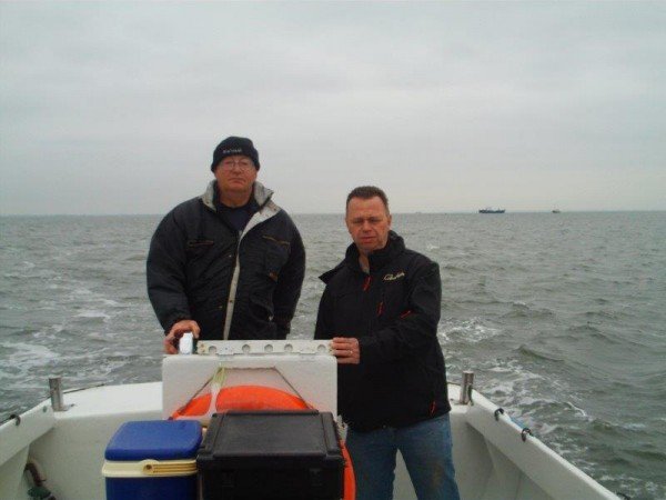 Vissen op de Oosterschelde, met huurboot, Dixhoorn