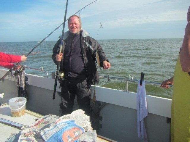 Alain Tulleneers met De Big Marlin