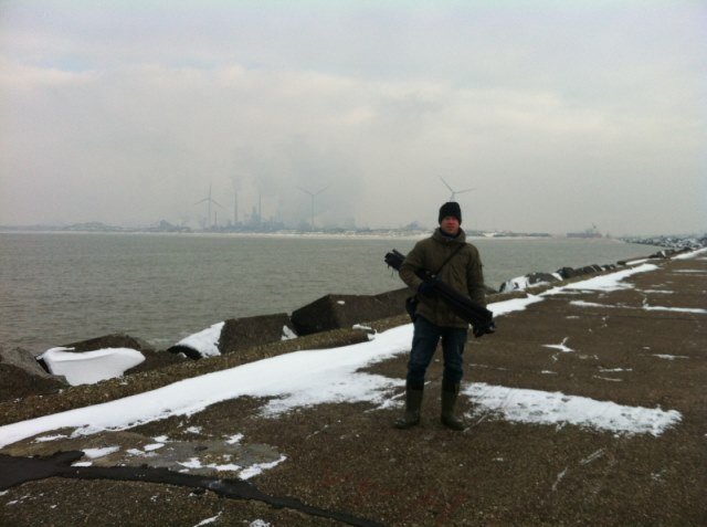 Wijk aan zee met Roland en Grino