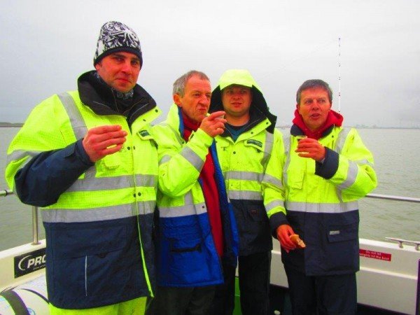 Fam. Tulleneers op de Westerschelde