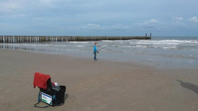 Strandsessie Domburg, Joost, Wijnand en Kyan