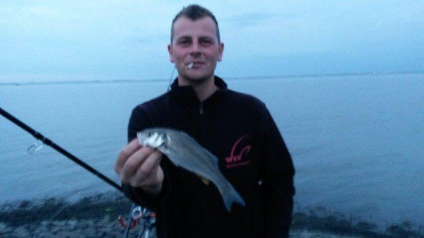 Joost, vissen op Zeebaars Oosterschelde