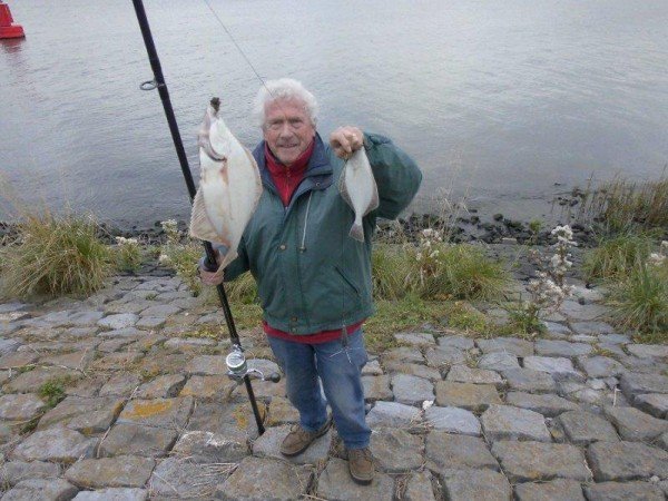 Henry en Jack, vissen aan de Waterweg