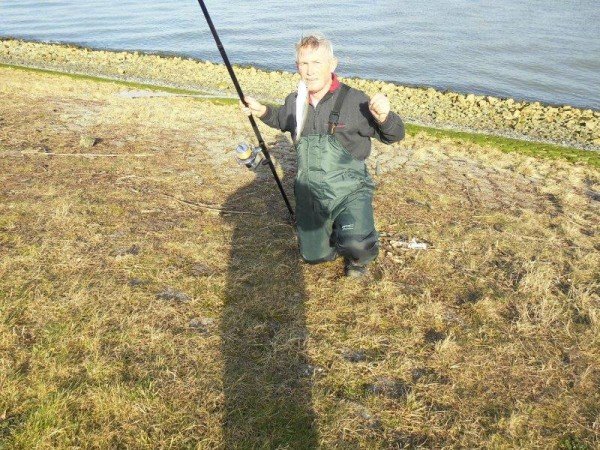 Henry en Jack, vissen aan de Waterweg