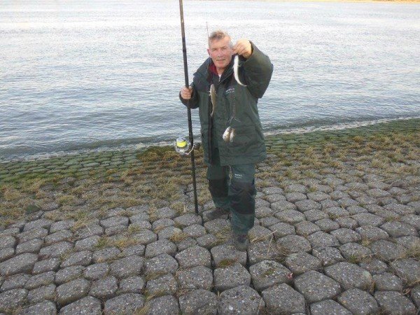 Henry en Jack, vissen aan de Waterweg