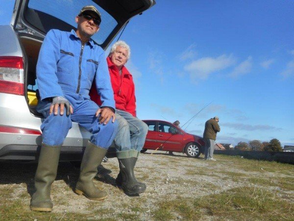 Weekje kant vissen, in Nyborg, met Jack Jozen