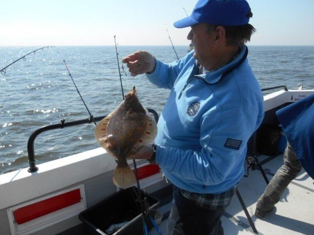 Vissen vanuit Nieuwpoort, met de Eva-merlijn