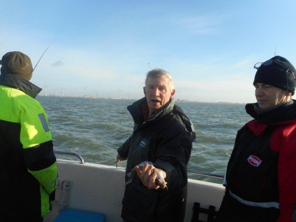 Ankervissen met de Waypoint, sponsortocht Fishguppy