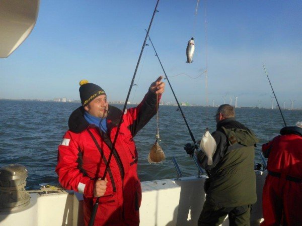 Ankervissen met de Waypoint, sponsortocht Fishguppy