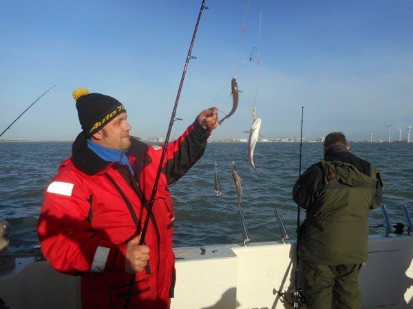 Ankervissen met de Waypoint, sponsortocht Fishguppy