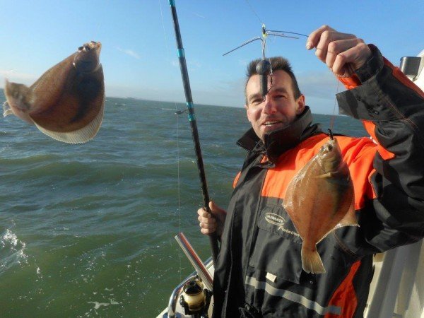 Ankervissen met de Waypoint, sponsortocht Fishguppy