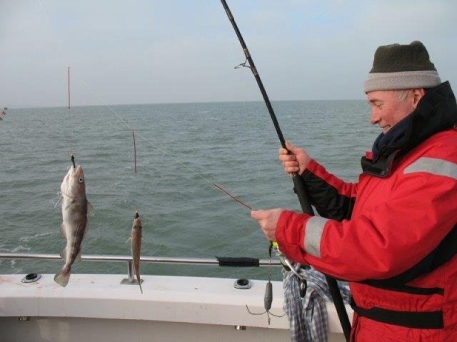 Vissen in de Voor delta met Rover-seafishing