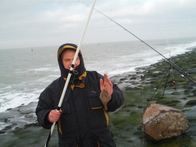 Nico en Johan aan Domburg