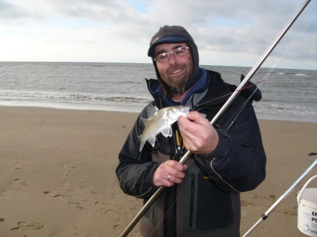 Jack vanaf het strand