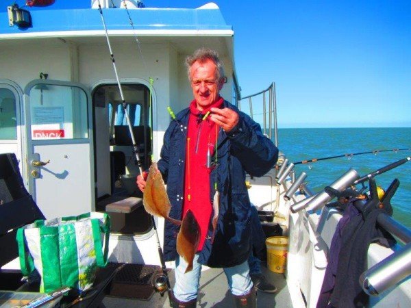 Alain en Isi, vissen op de Westerschelde