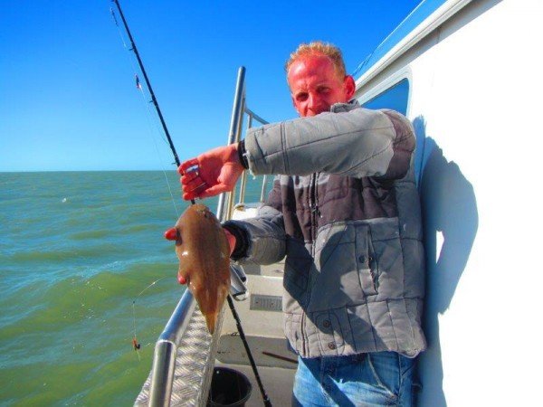 Alain en Isi, vissen op de Westerschelde