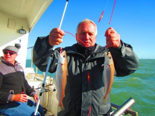 Alain en Isi, vissen op de Westerschelde