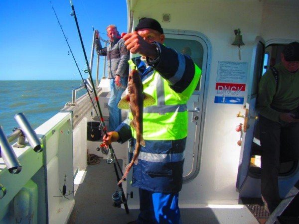 Alain en Isi, vissen op de Westerschelde