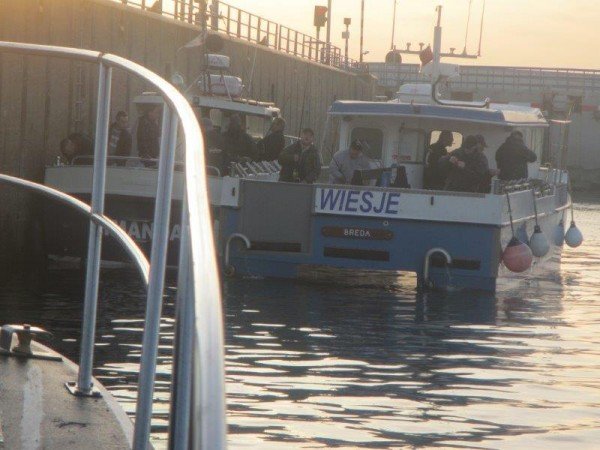 Alain en Isi op de Westerschelde