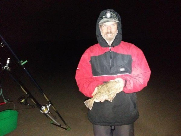 Jack en Mario, strandvissen Domburg