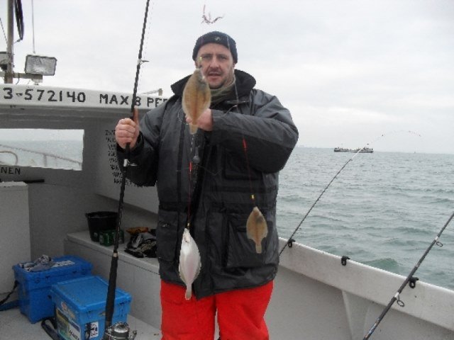 Vissen op de Oosterschelde