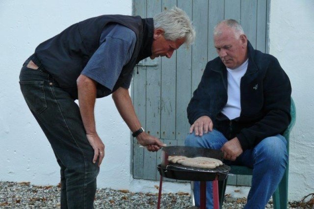 Ben, Wiek en Cees in Spodsbjerg