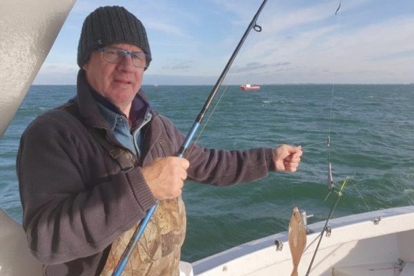 Mark en Ad, bootvissen Oosterschelde