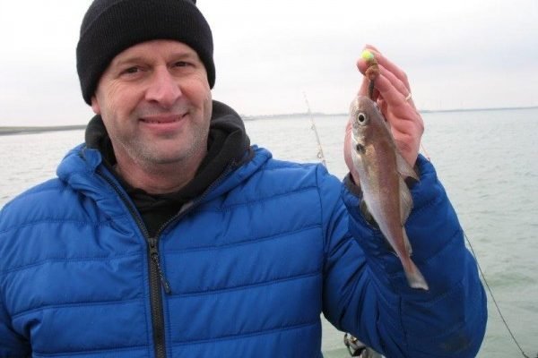 Lucky Luc en Kevin, vissen op de Oosterschelde